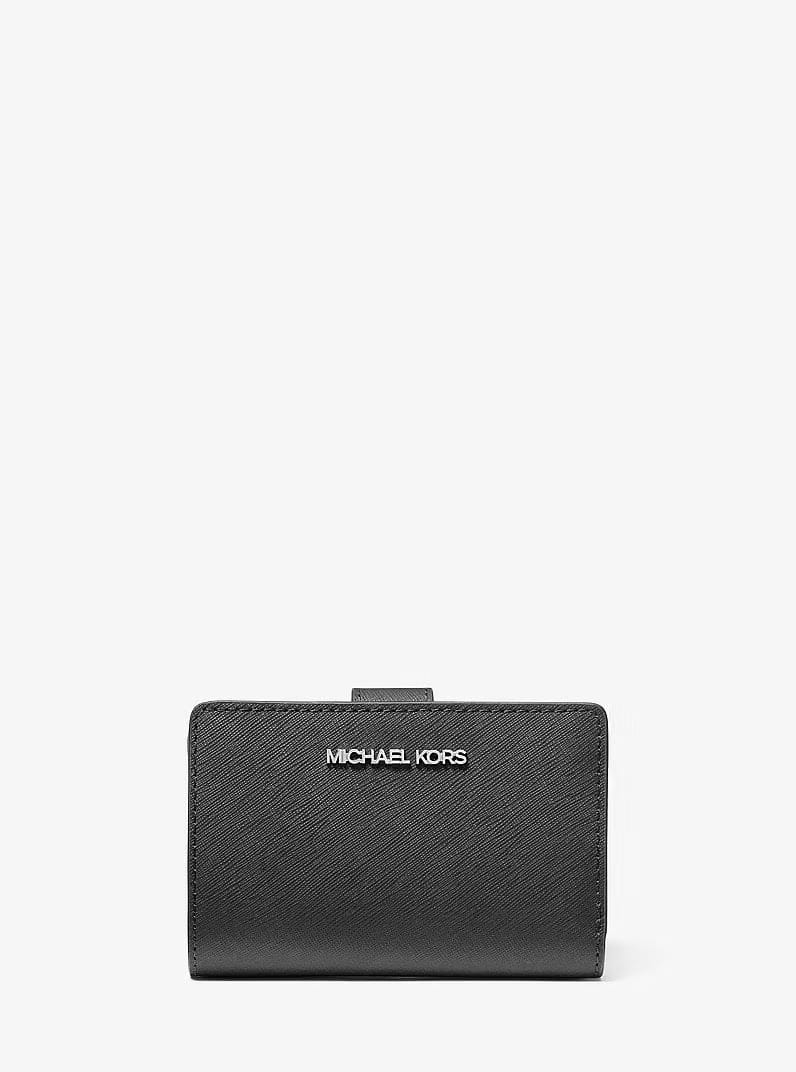 Michael Kors Medium Saffiano Leather Wallet Black