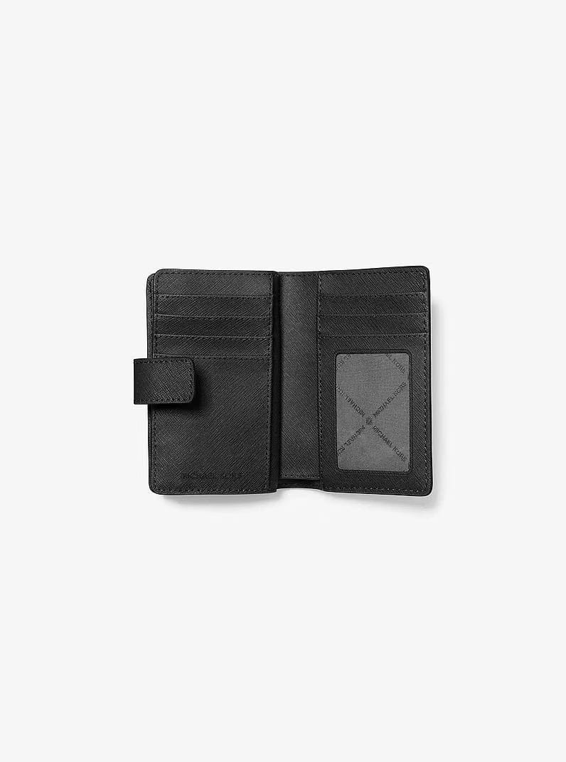 Michael Kors Medium Saffiano Leather Wallet Black