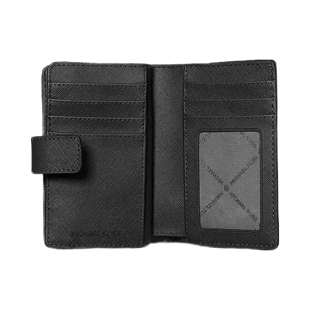 Michael Kors Medium Saffiano Leather Wallet Black