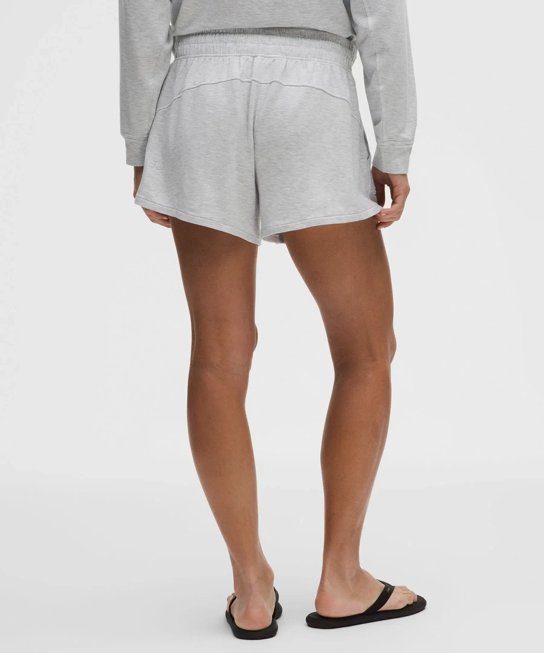 Lululemon Women's BeCalm Mid-Rise Short 3" *Updated Fabric