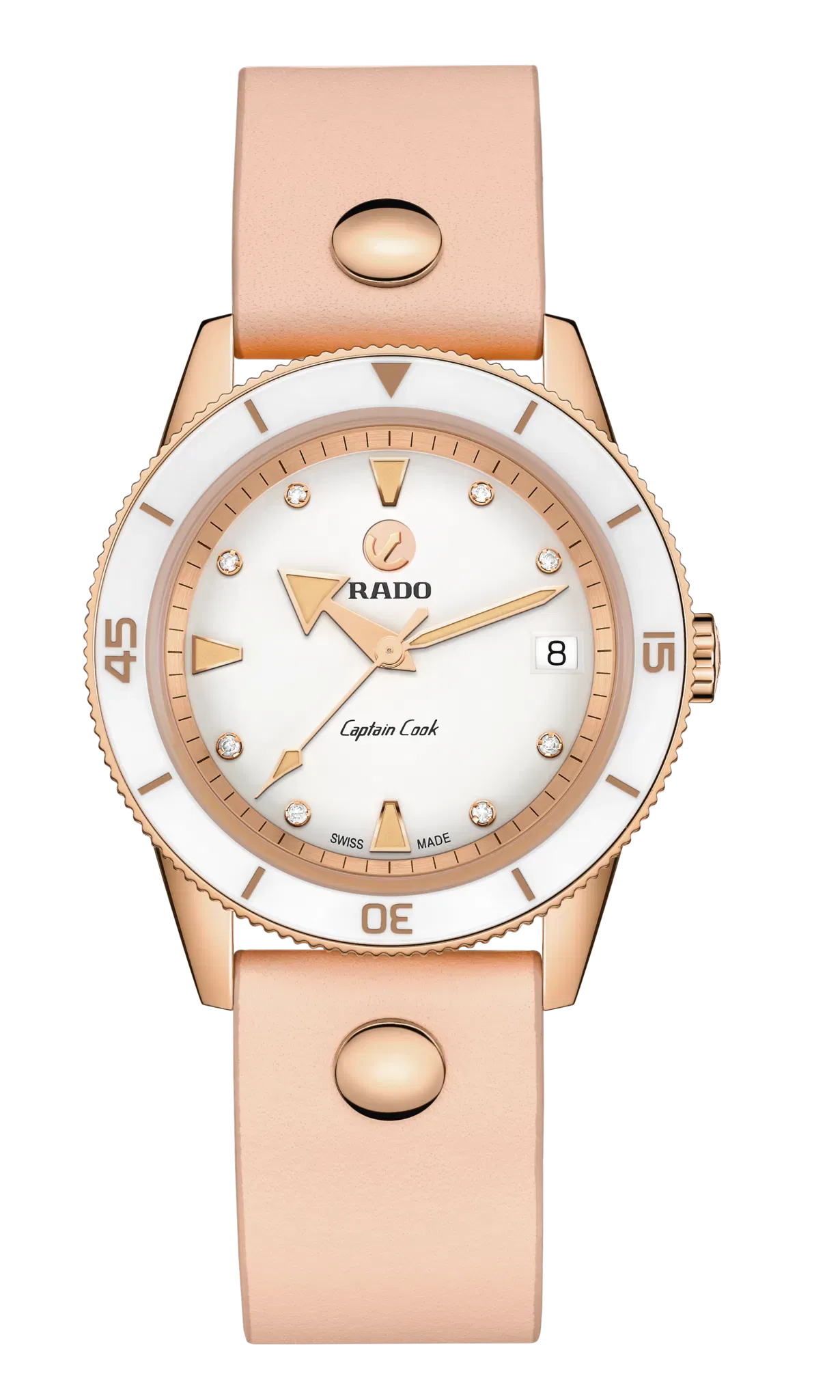 Rado Captain Cook Marina Hoermanseder White r32139708