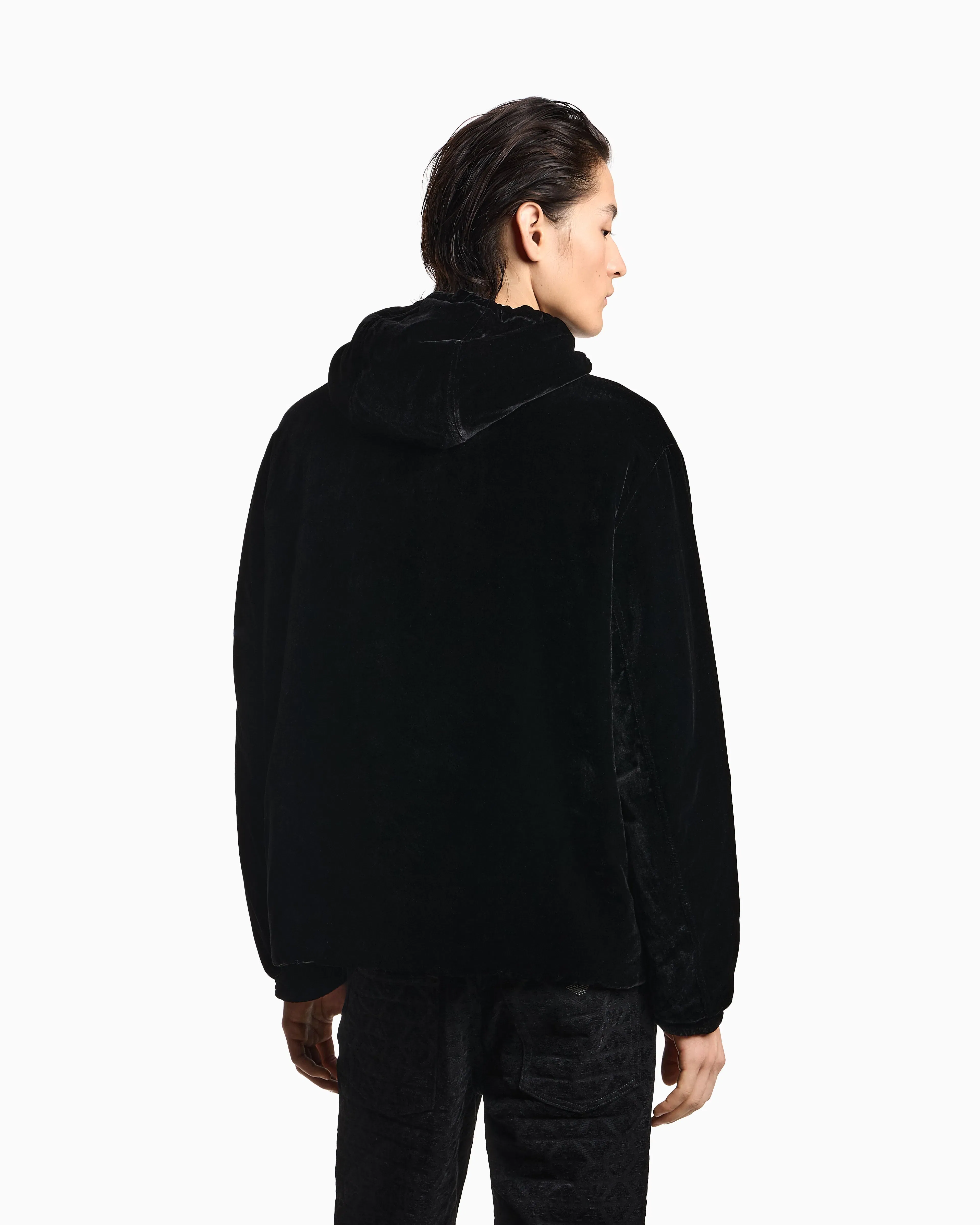 Emporio Armani Lunar New Year reversible chenille jacket