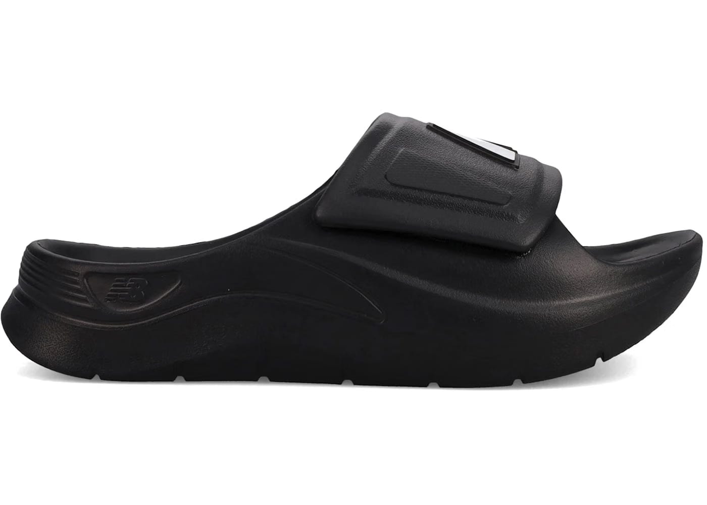 New Balance 202Xa Slide Black White Womens