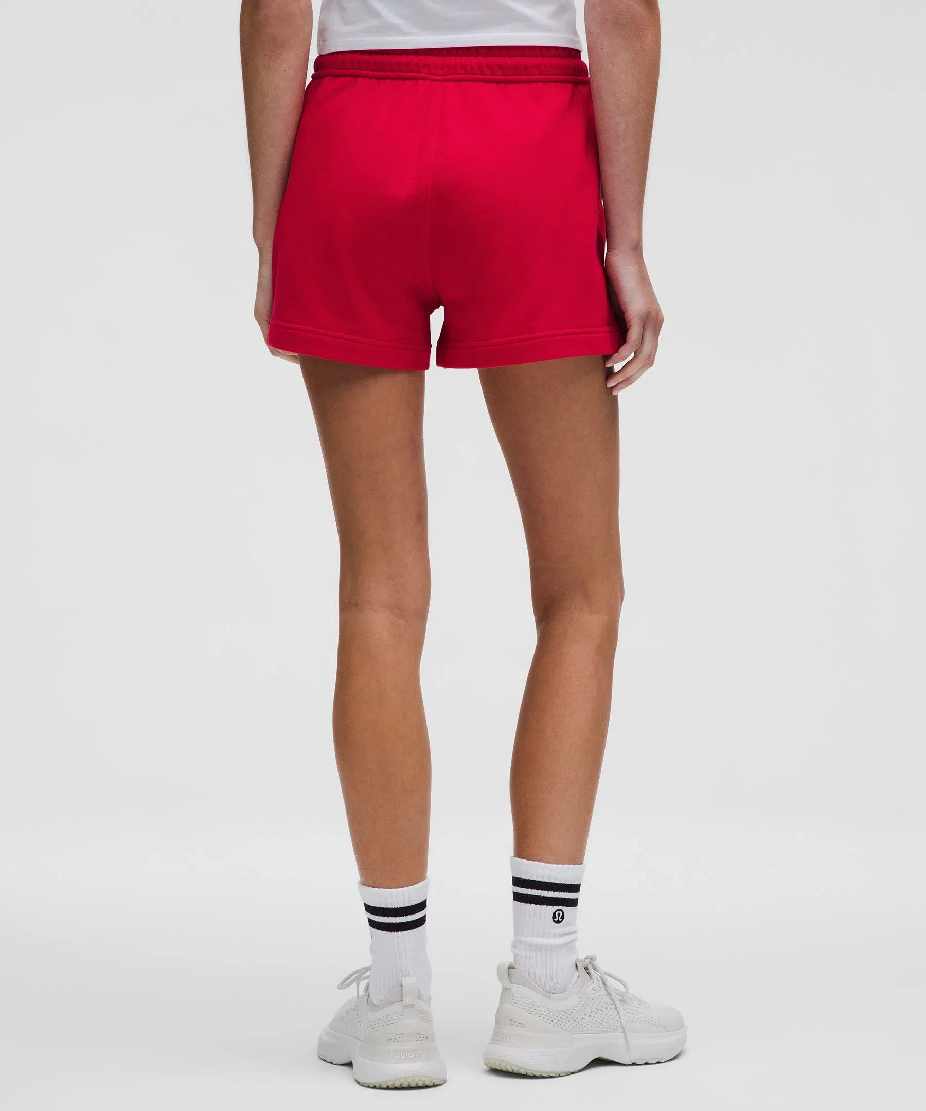 Lululemon Women's French Terry Mid-Rise Tennis Short *Graphic