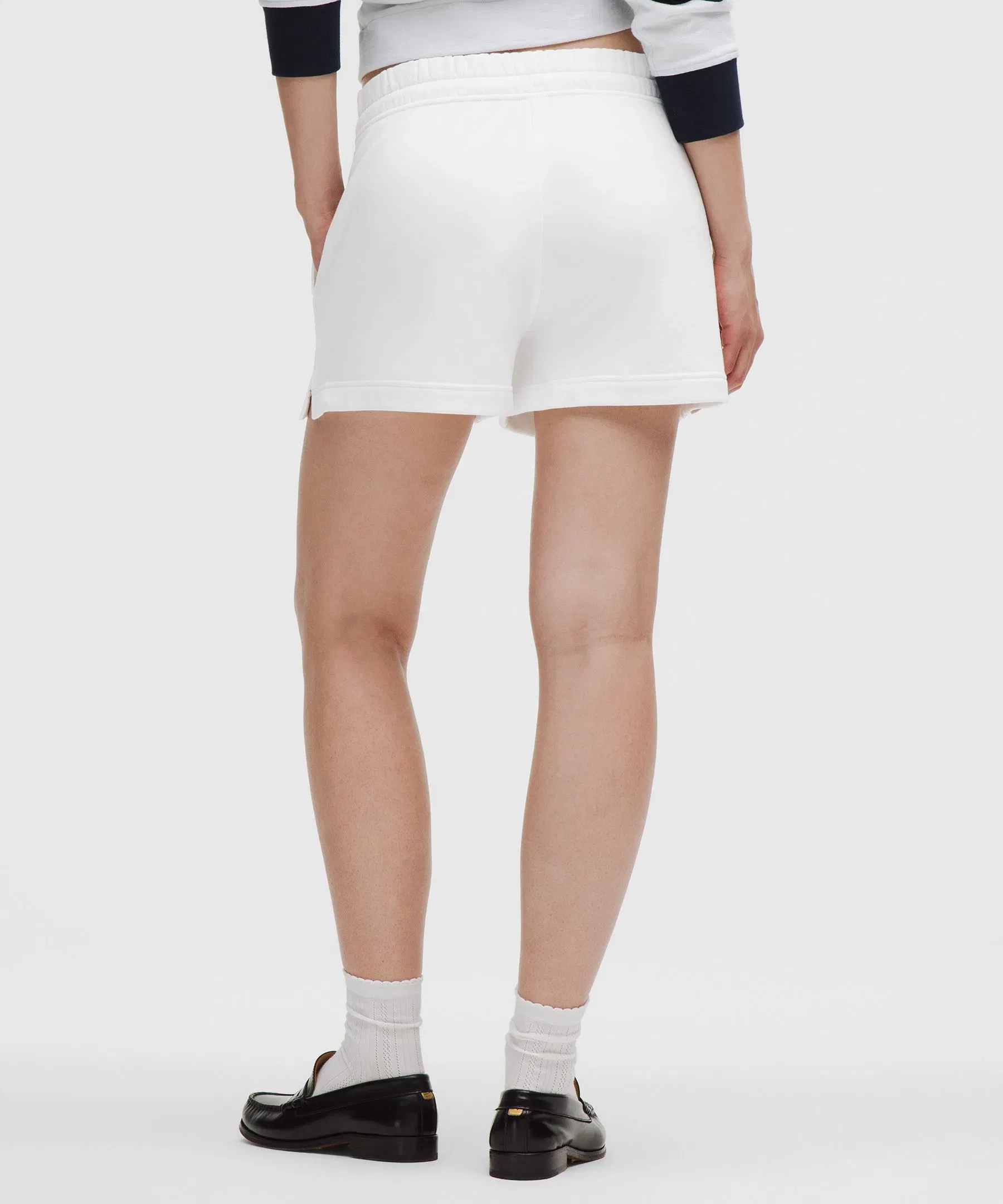 Lululemon Women's French Terry Mid-Rise Tennis Short *Graphic