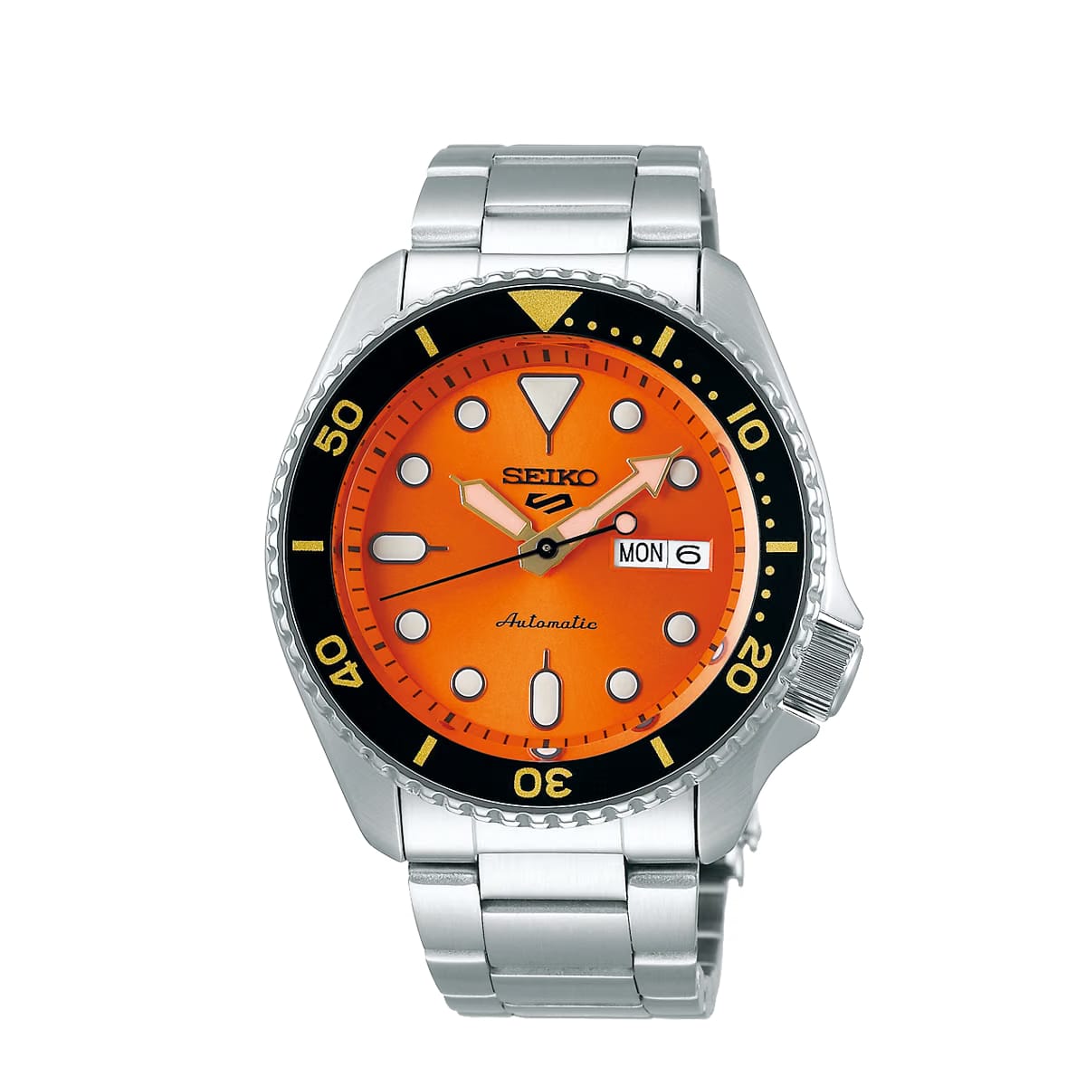 Seiko 5 Sports Automatic Watch - Orange - SRPD59K1