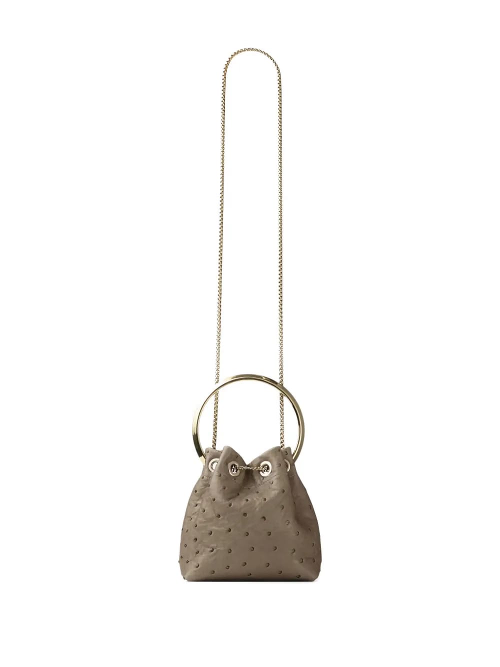 Bon Bon ring-handle bucket bag