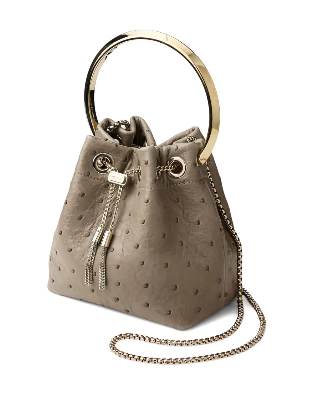 Bon Bon ring-handle bucket bag