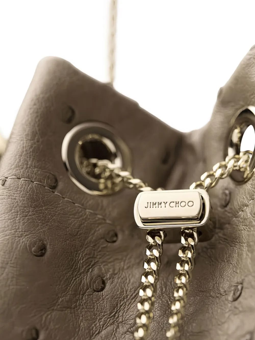 Bon Bon ring-handle bucket bag