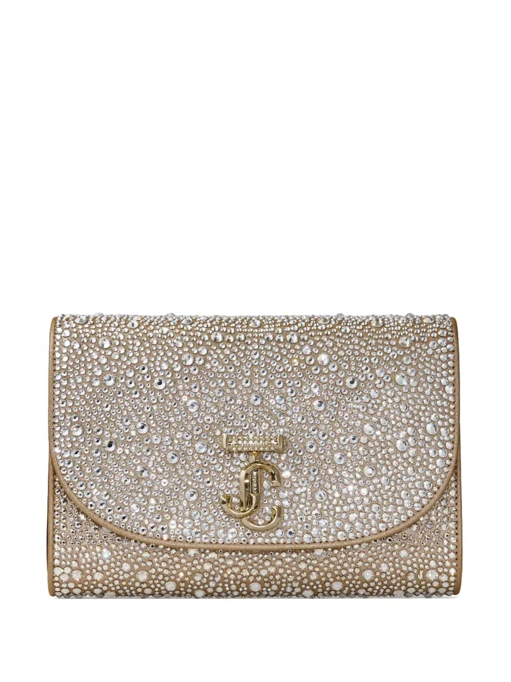 Curve embellished shoulder bag