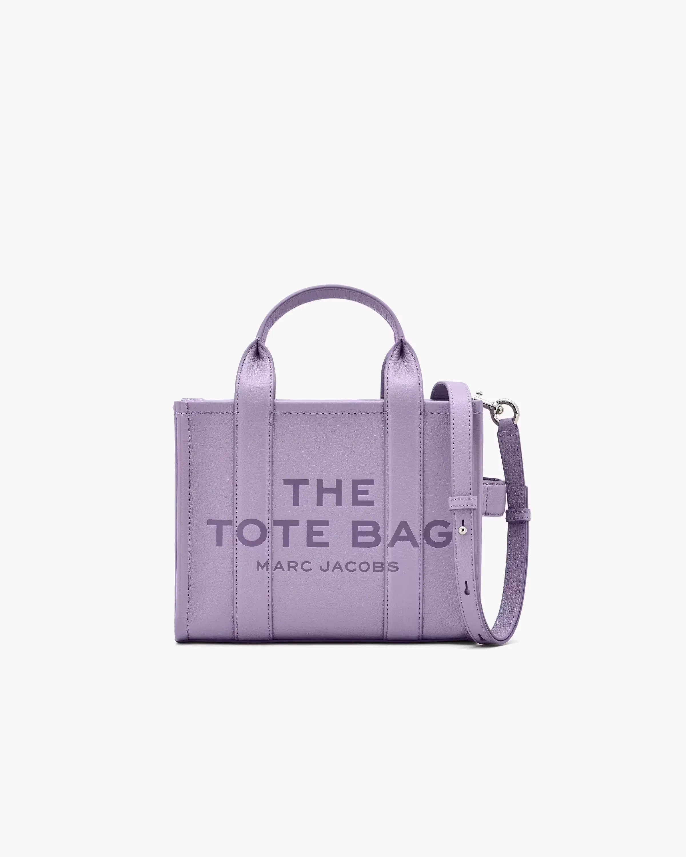 Marc Jacobs The Leather Small Tote Bag Lilac