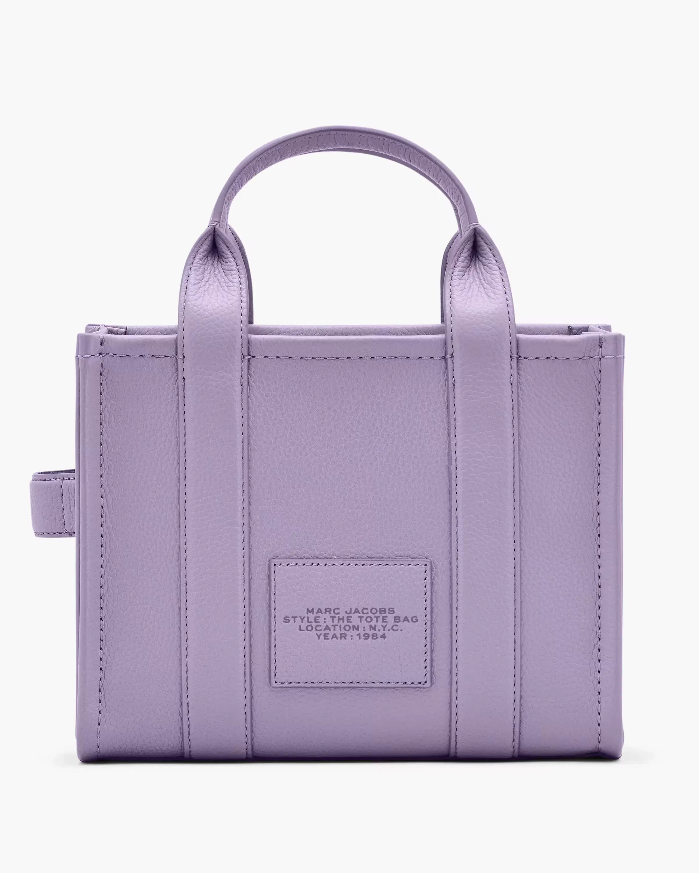 Marc Jacobs The Leather Small Tote Bag Lilac