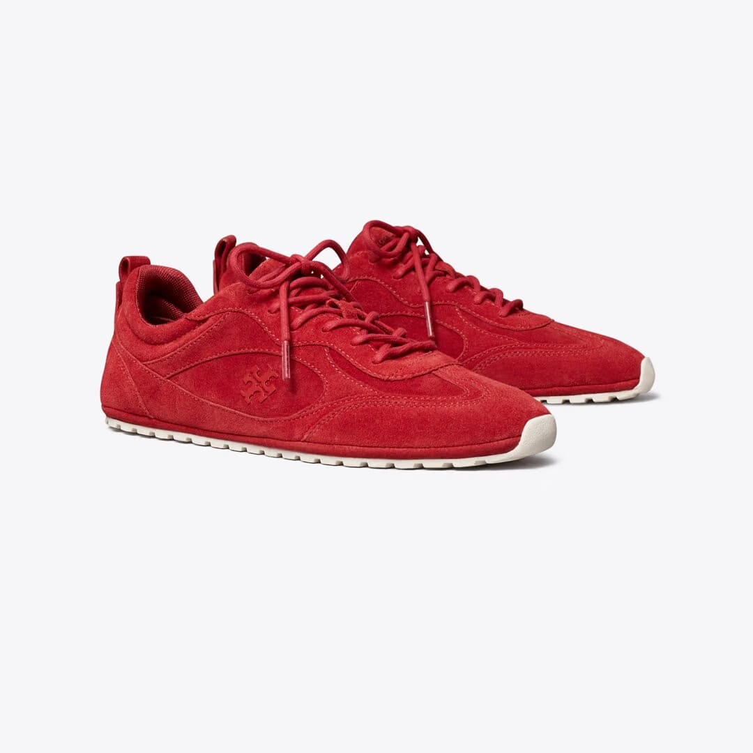 Tory Burch Field Sneaker TOUCAN RED