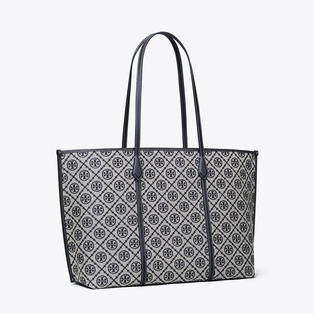 Tory Burch T Monogram Perry Tote Tory Navy