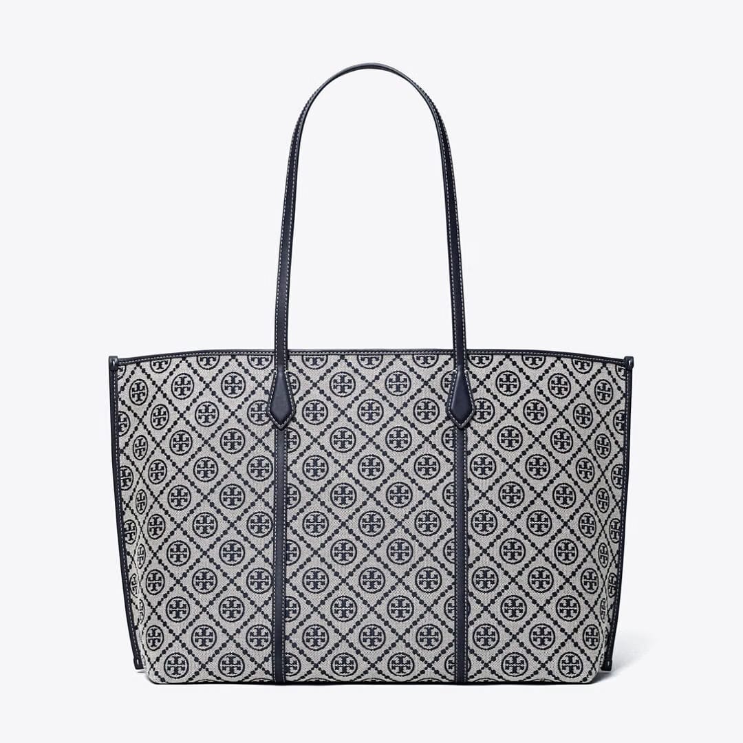 Tory Burch T Monogram Perry Tote Tory Navy