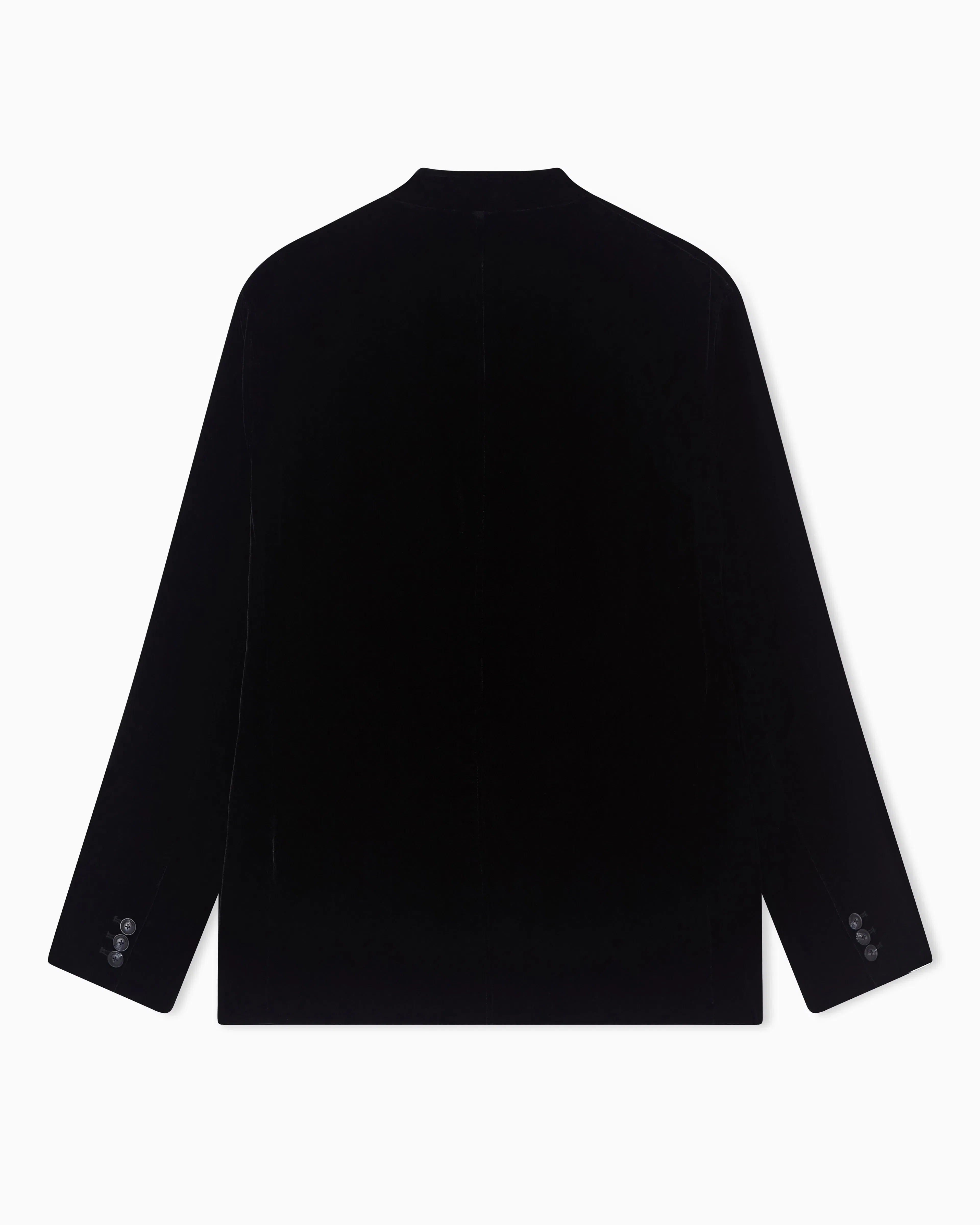 Emporio Armani Lunar New Year chenille jacket with guru collar