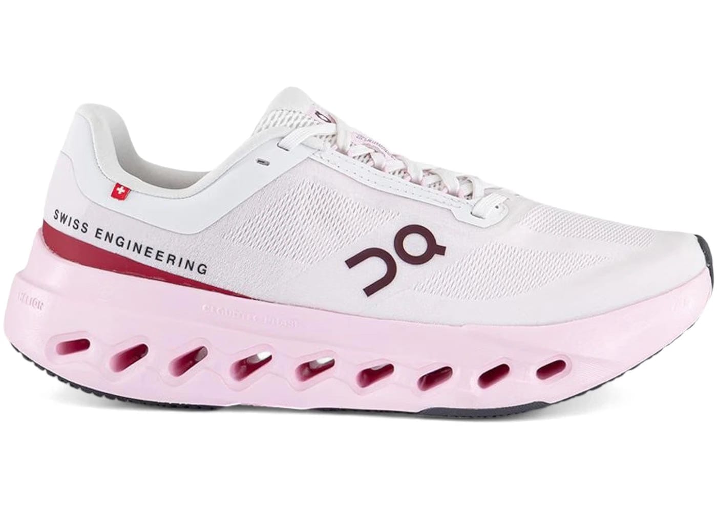 On Running Cloudsurfer Next Peony Ivory Womens