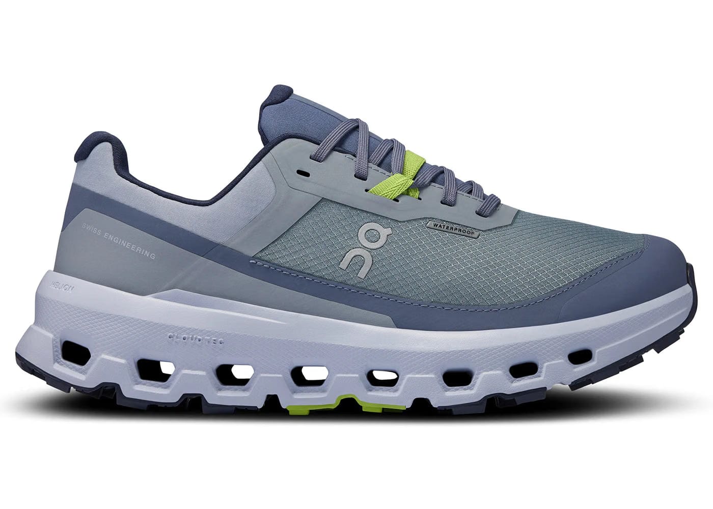On Running Cloudvista 2 Waterproof Mist Heather Womens