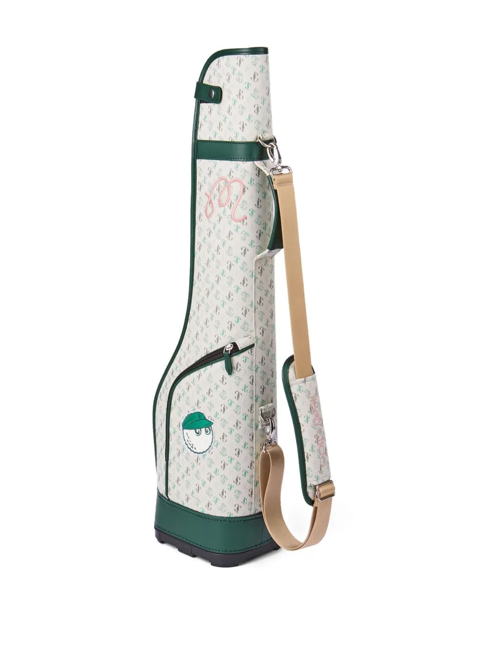 x Malbon floral-print golf bag