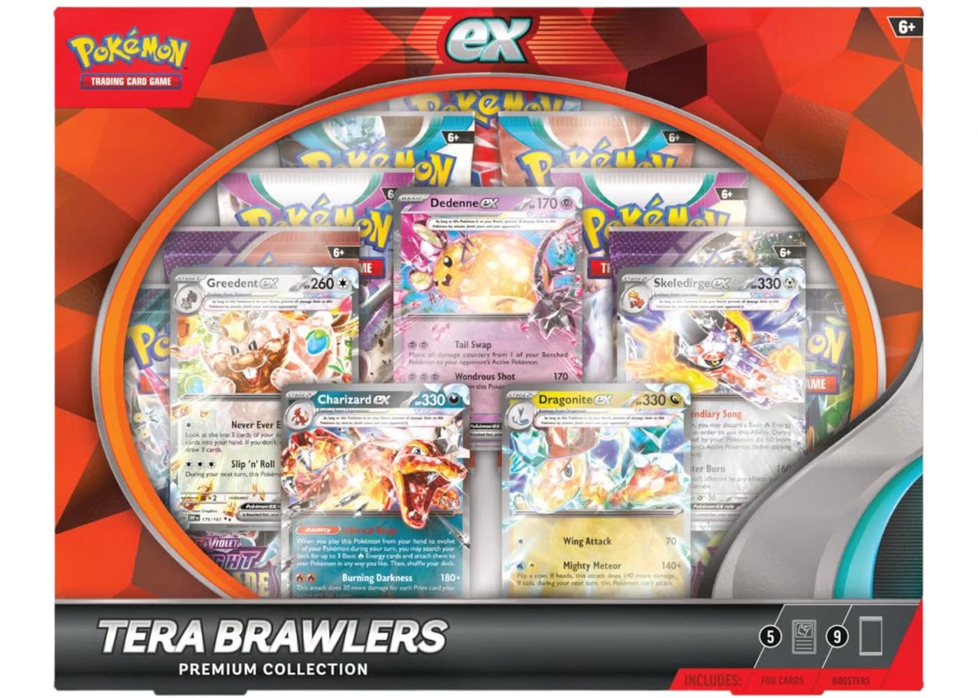 2024 Pokemon Scarlet & Violet Tera Brawlers Premium Collection Box
