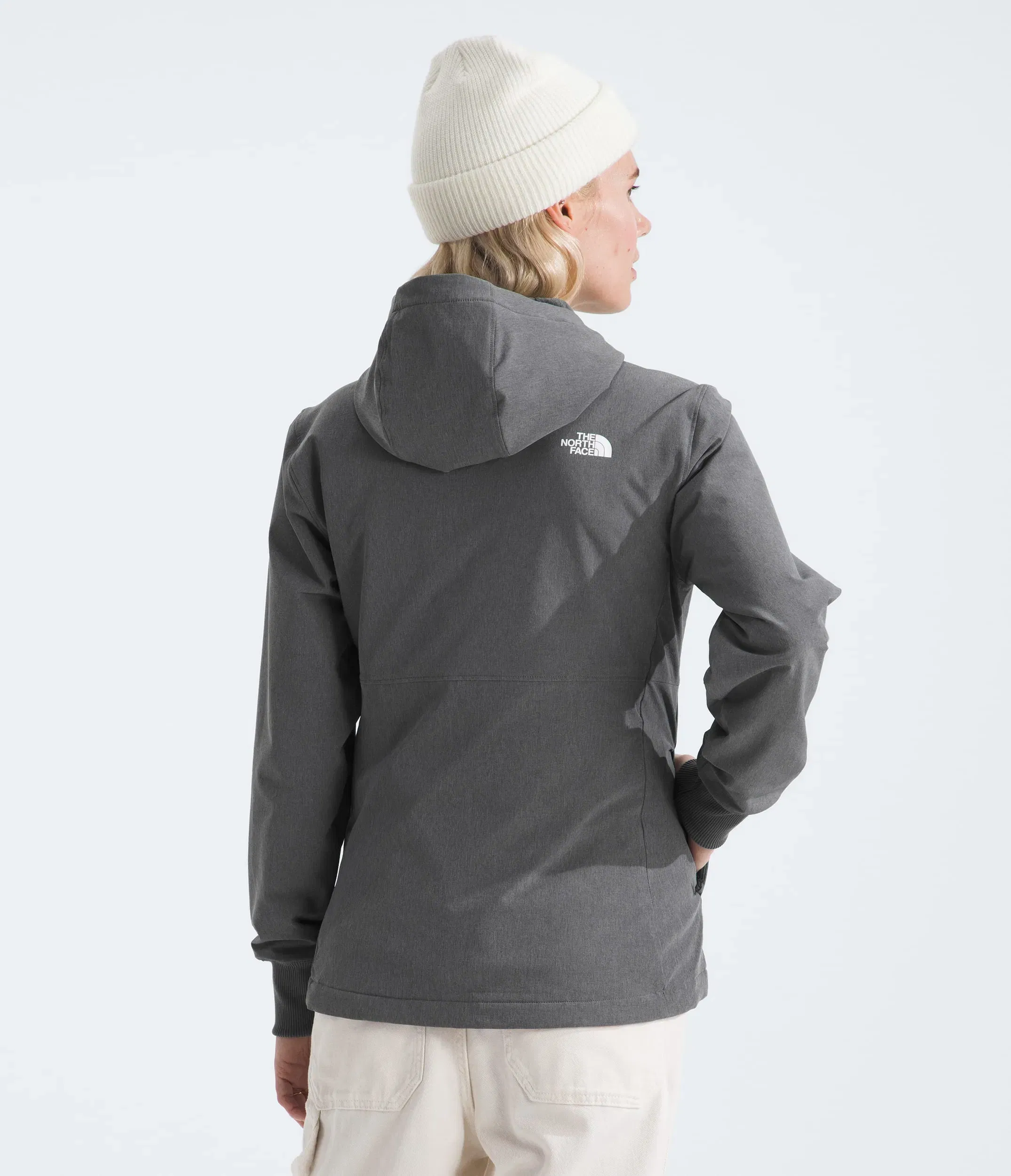 The North Face Women’s Shelbe Raschel Hoodie Smoked Pearl Heather