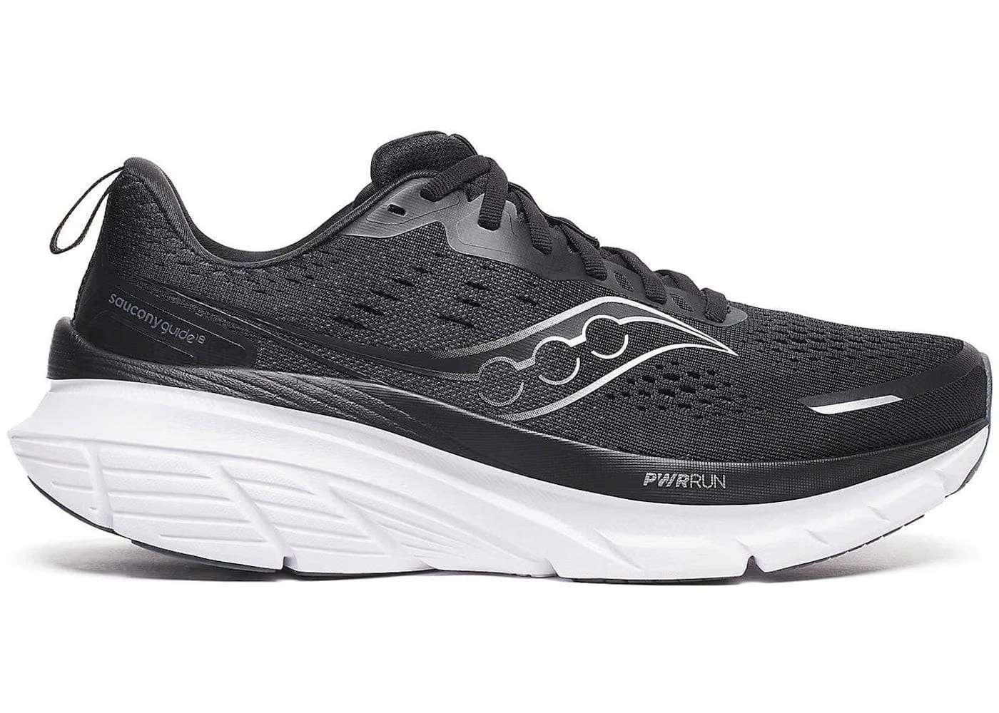 Saucony Guide 18 Black White