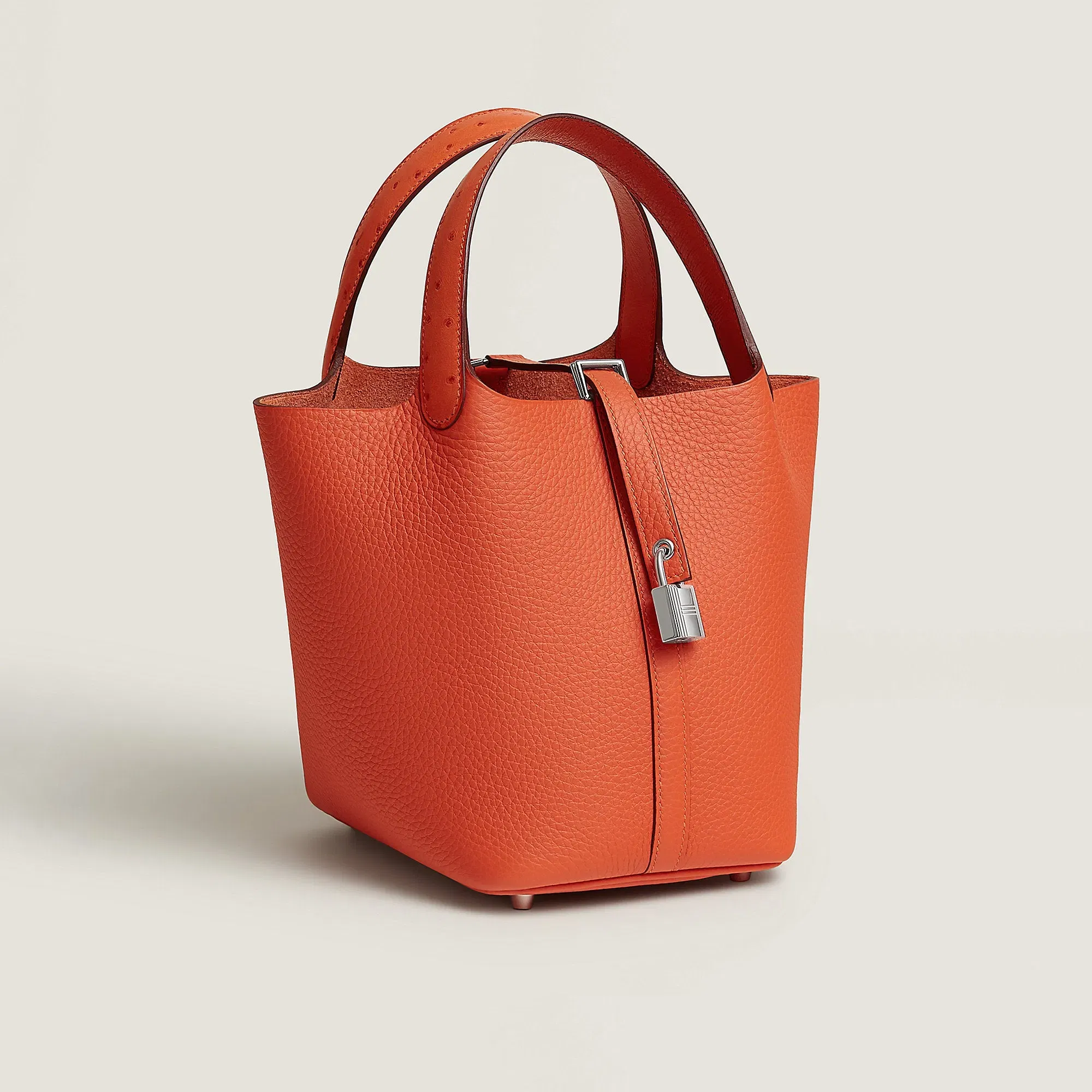 Hermes Picotin Lock 18 Bag Tangerine