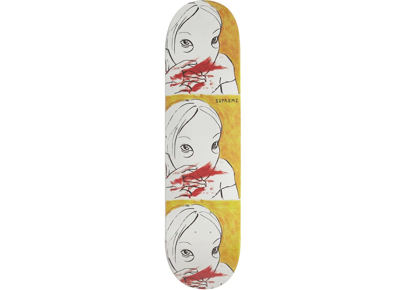 Supreme Nose Bleed Skateboard Deck Multicolor