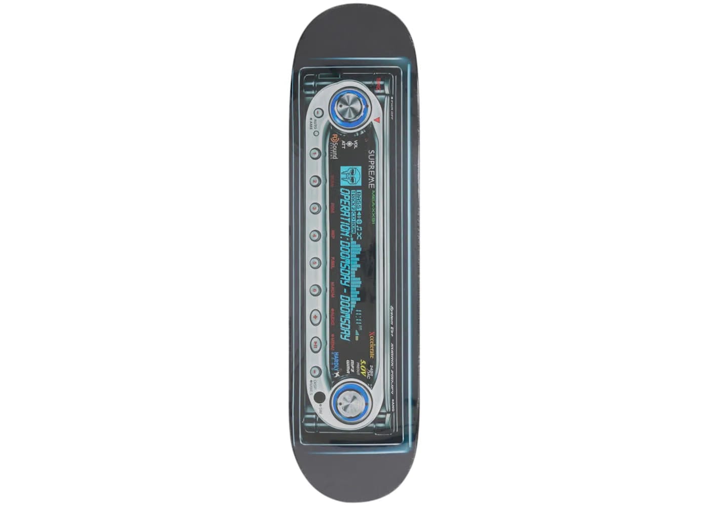 Supreme Receiver Skateboard Deck Multicolor