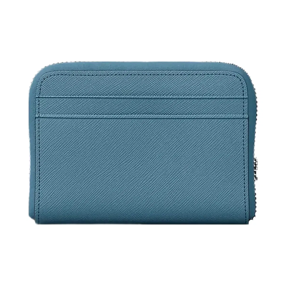 Michael Kors Jet Set Travel Medium Saffiano Leather Wallet Denim
