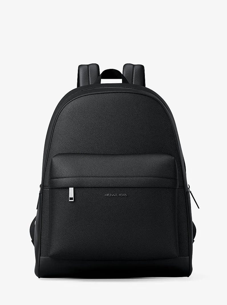 Michael Kors Pacey Leather Backpack Black