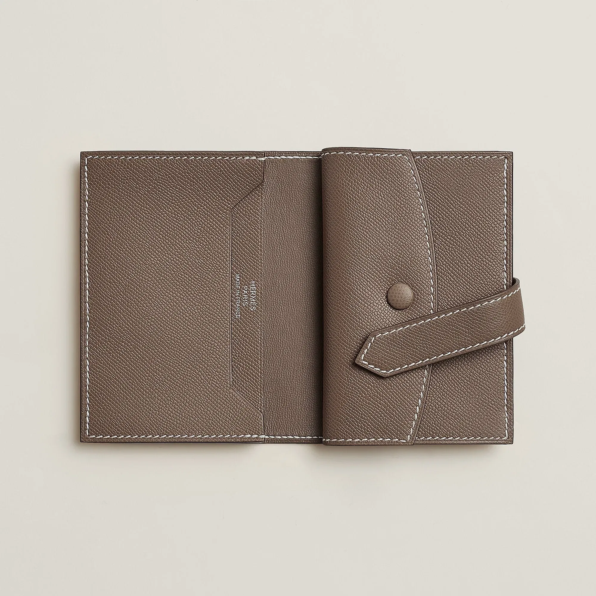 Hermes Bearn Mini Wallet Noir