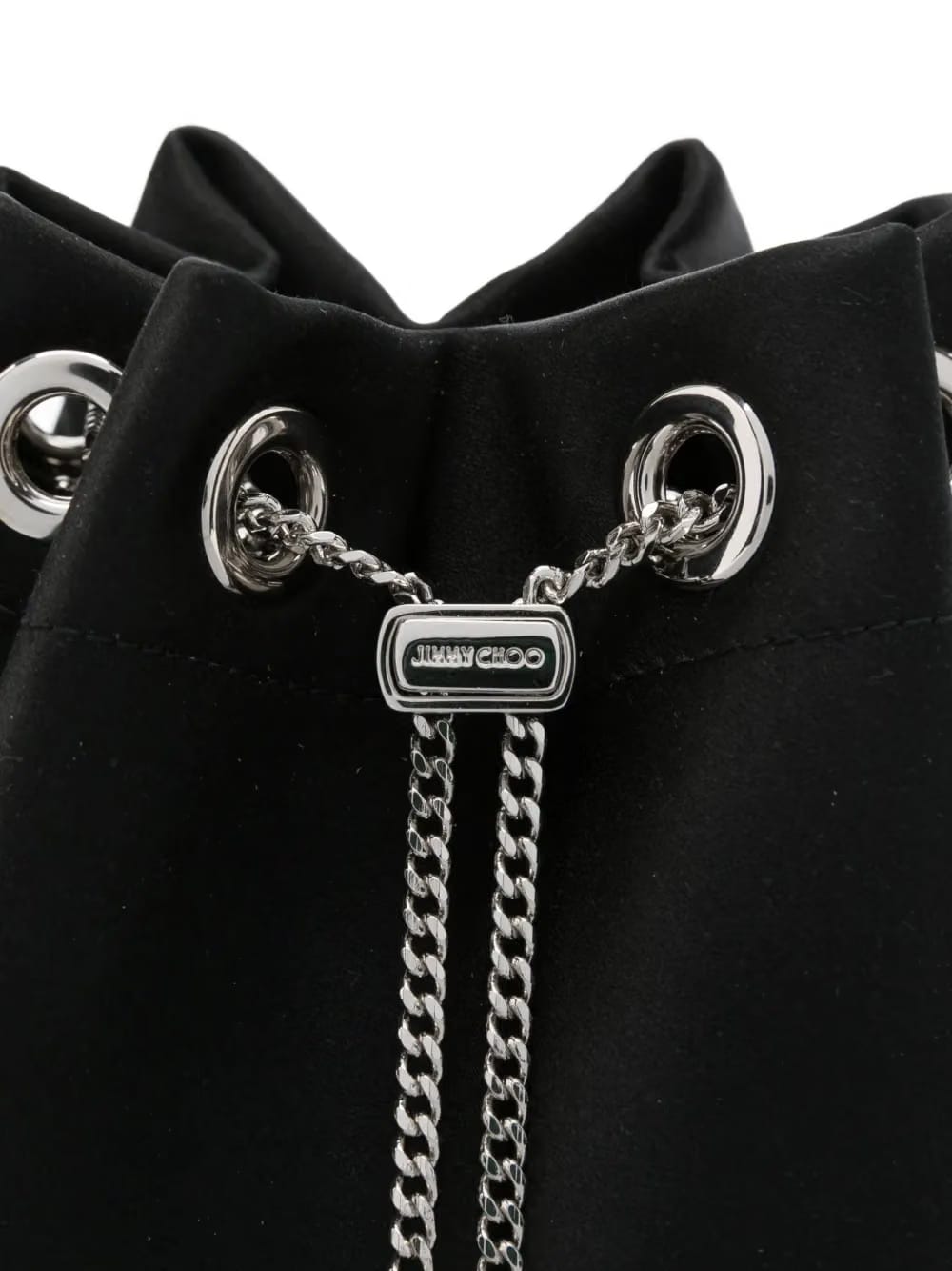 Bon Bon crystal-embellished drawstring bag