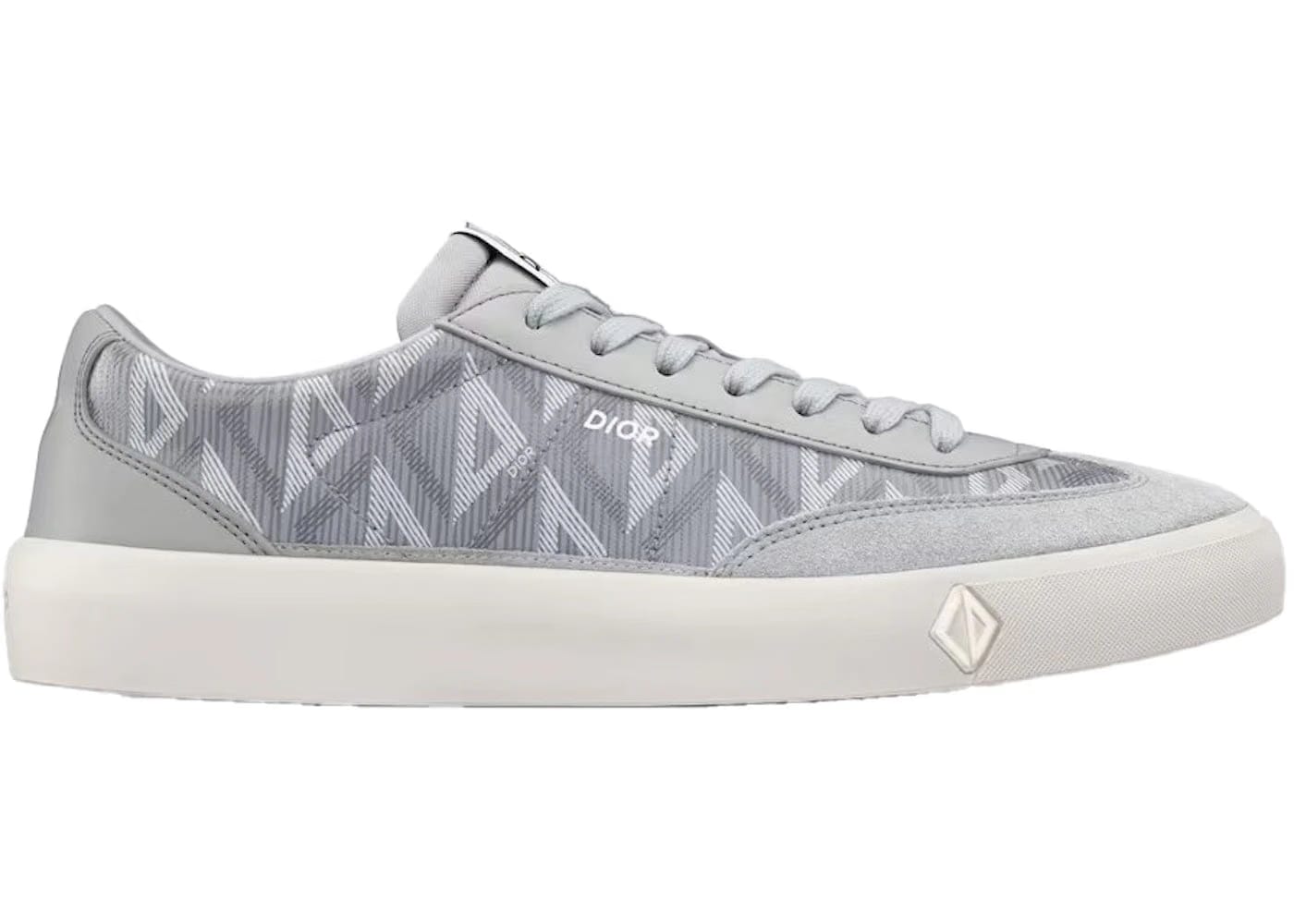 Dior B101 Gray Cd Diamond Nubuck Calfskin