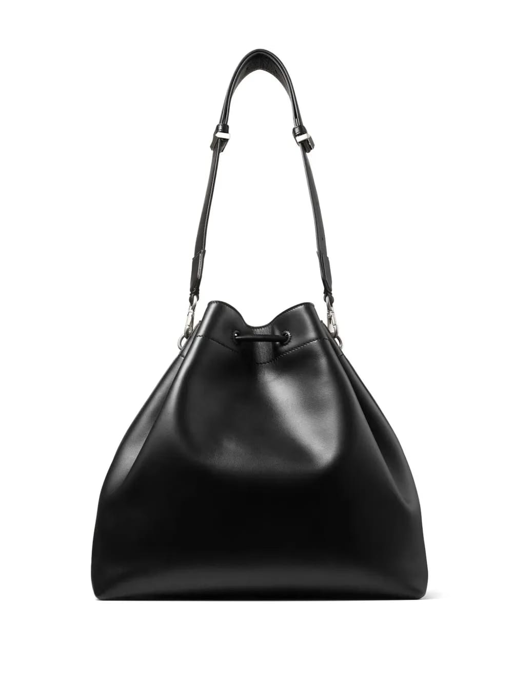 Cinch L leather bucket bag