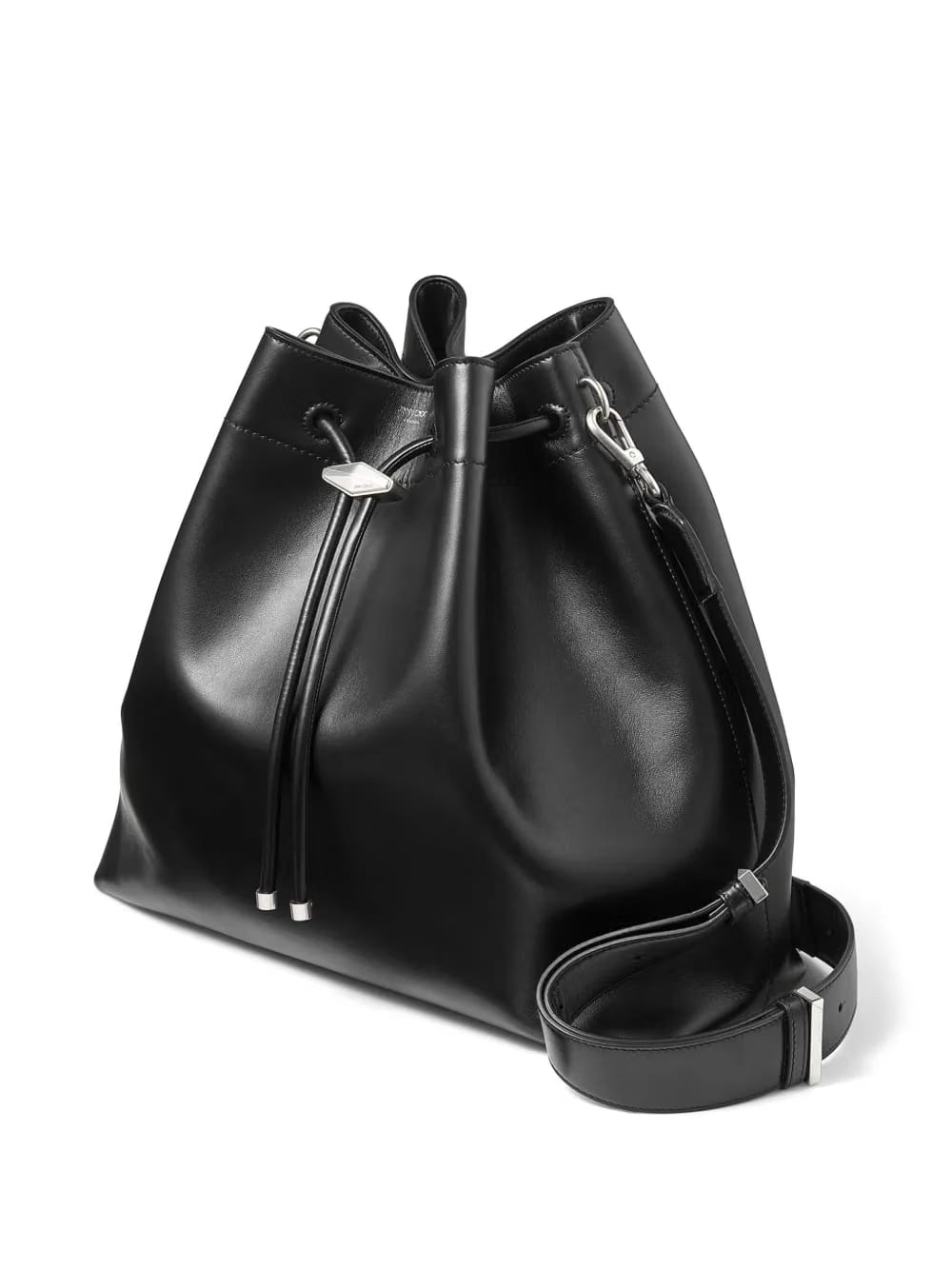 Cinch L leather bucket bag