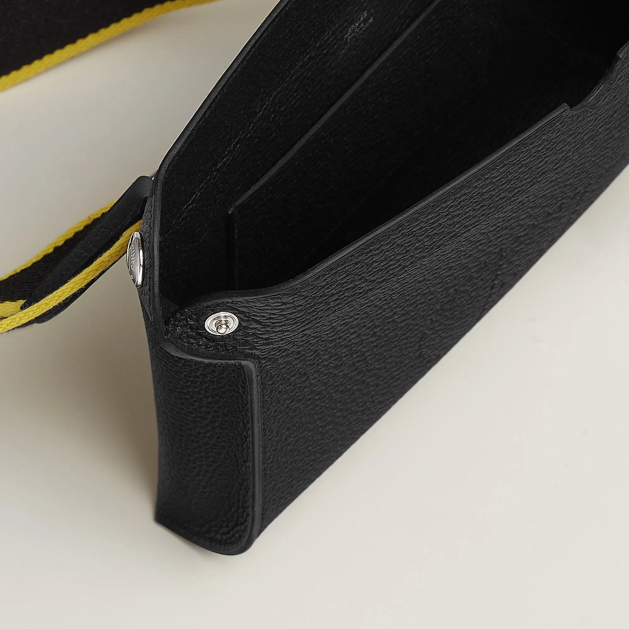 Hermes Herms Videpoches Bag Noir