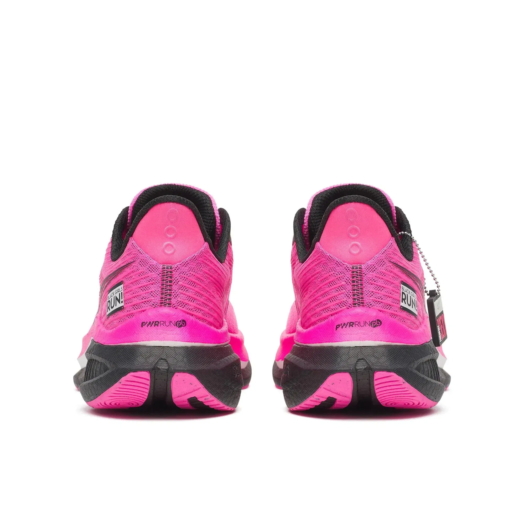 Saucony Women's Black Girls Run X Saucony Endorphin Speed 5 Hot Pink | Black