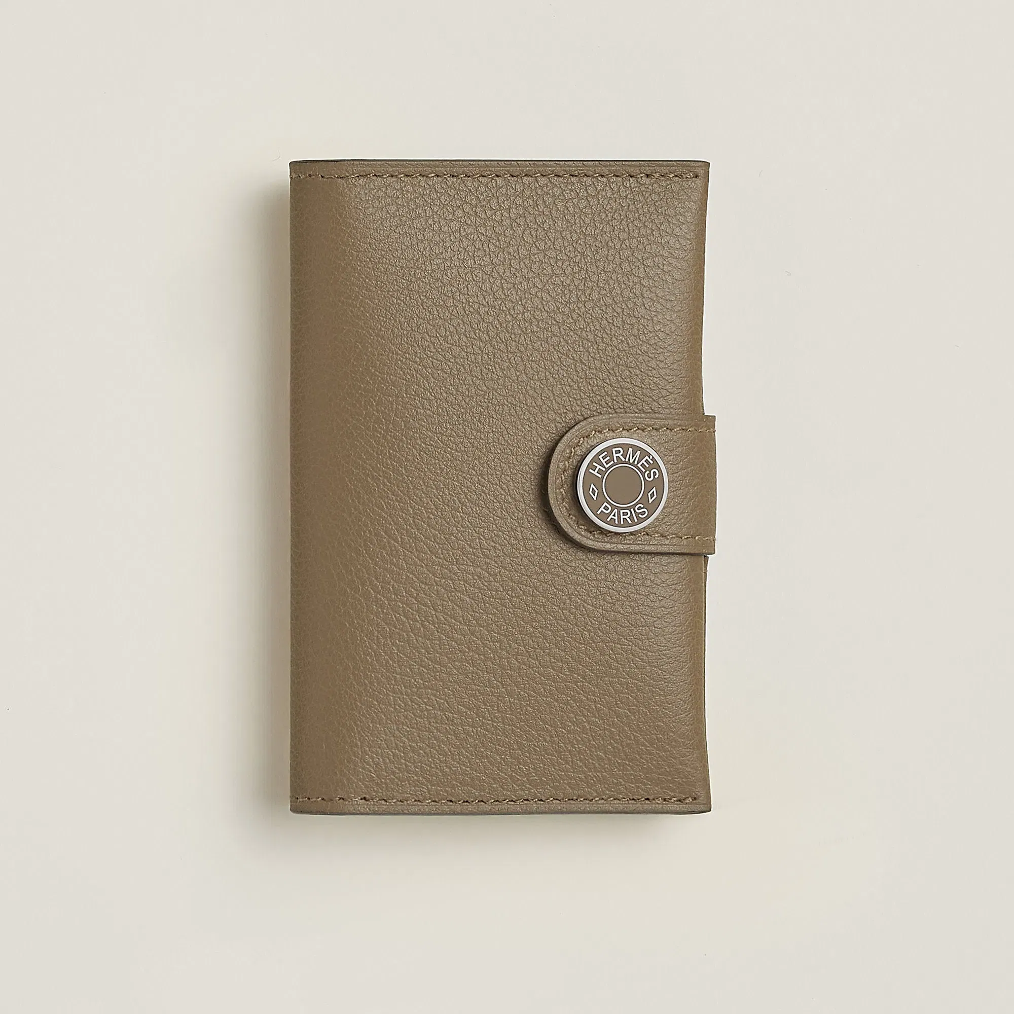 Hermes R.M.S Card Holder Bleu Zanzibar