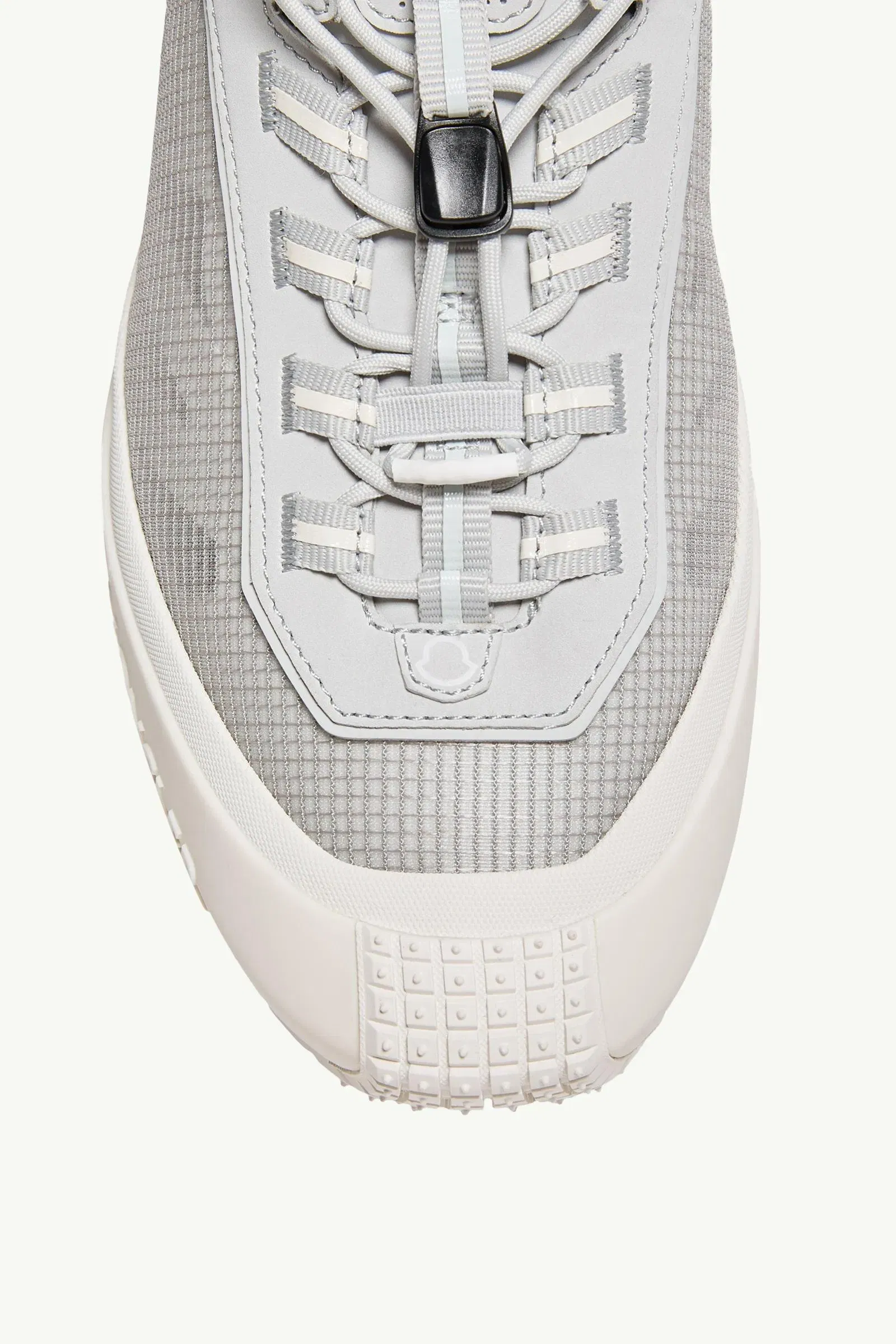 Moncler Trailgrip LP Suede & Nubuck Sneaker White & Grey