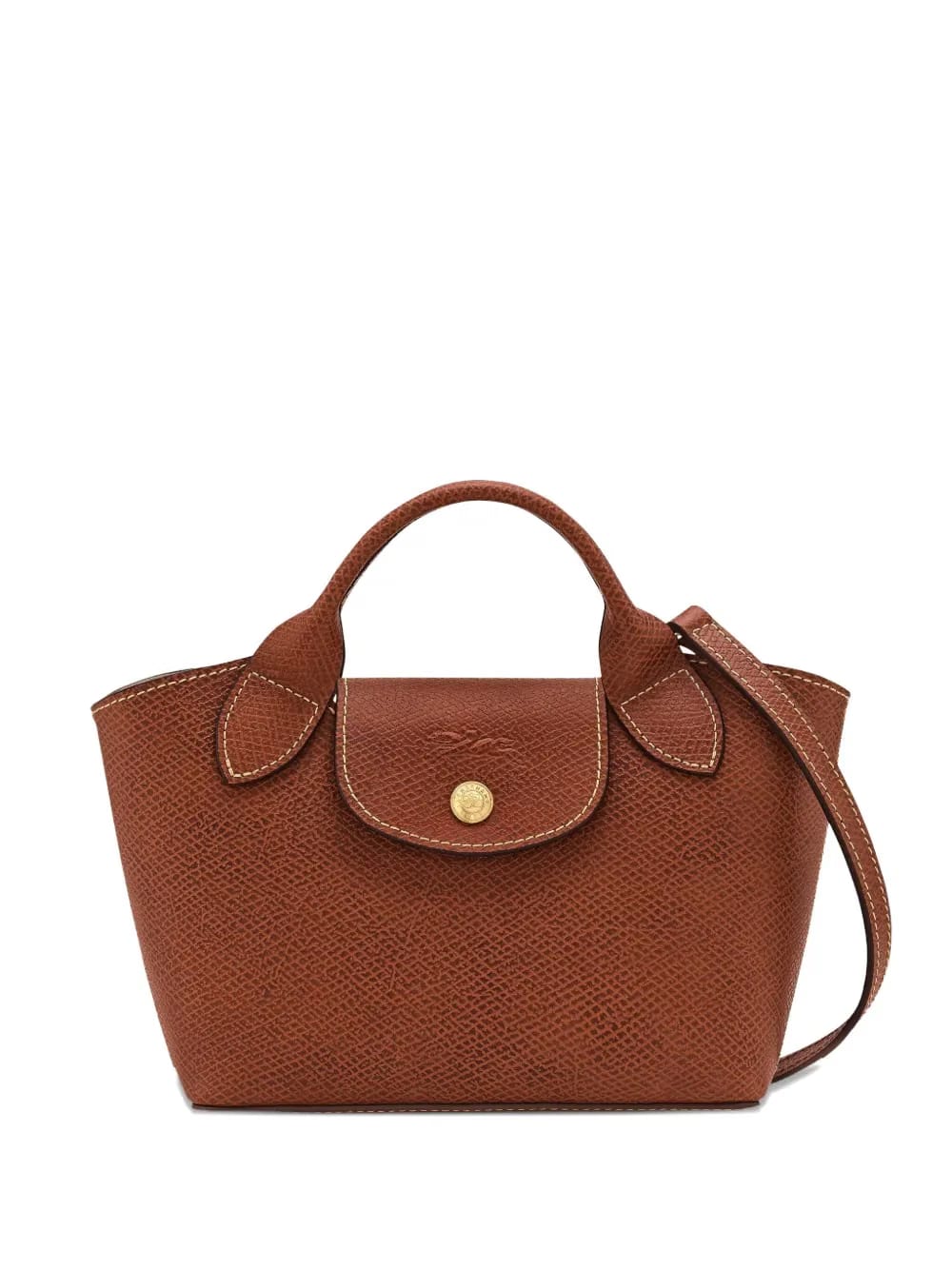 Épure textured leather mini bag