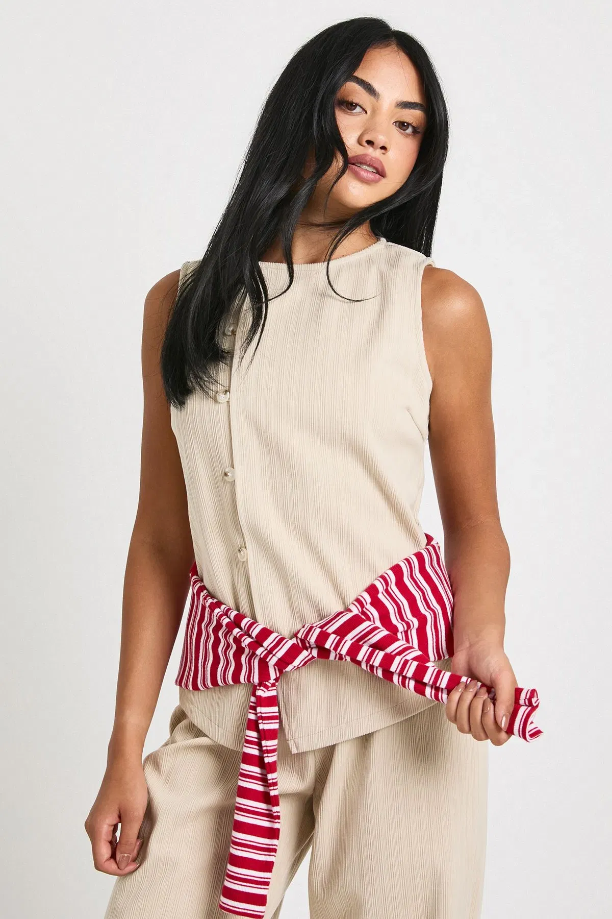Woven Cord Waistcoat