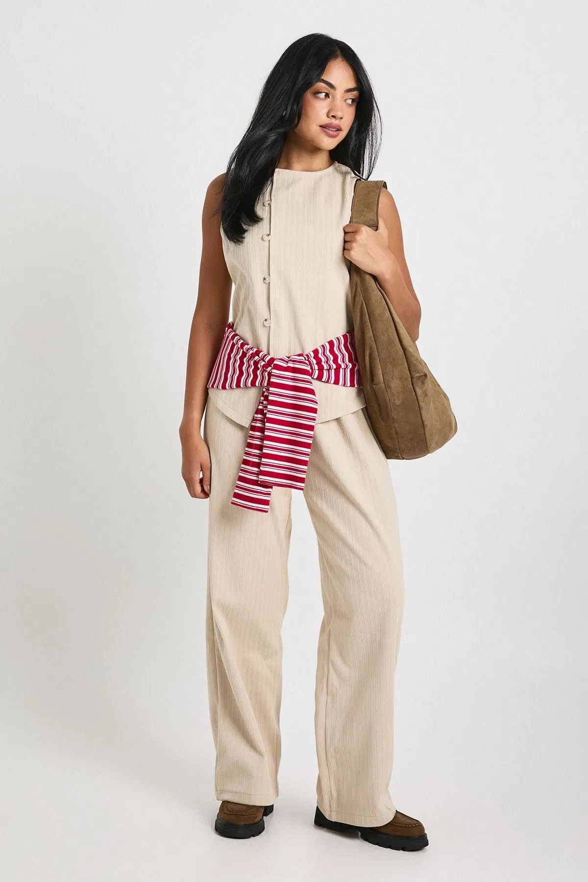 Woven Cord Waistcoat