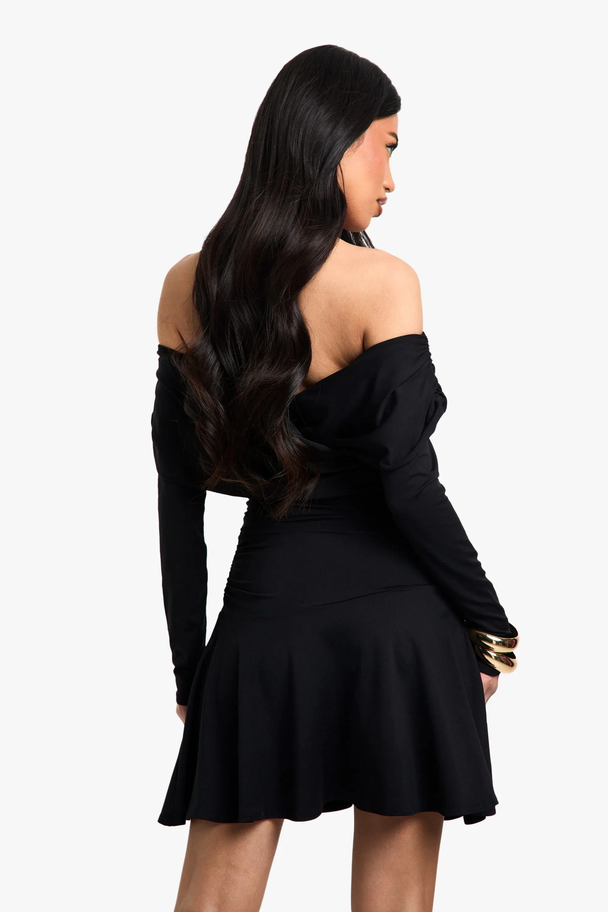 Soft Touch Twist Skater Dress
