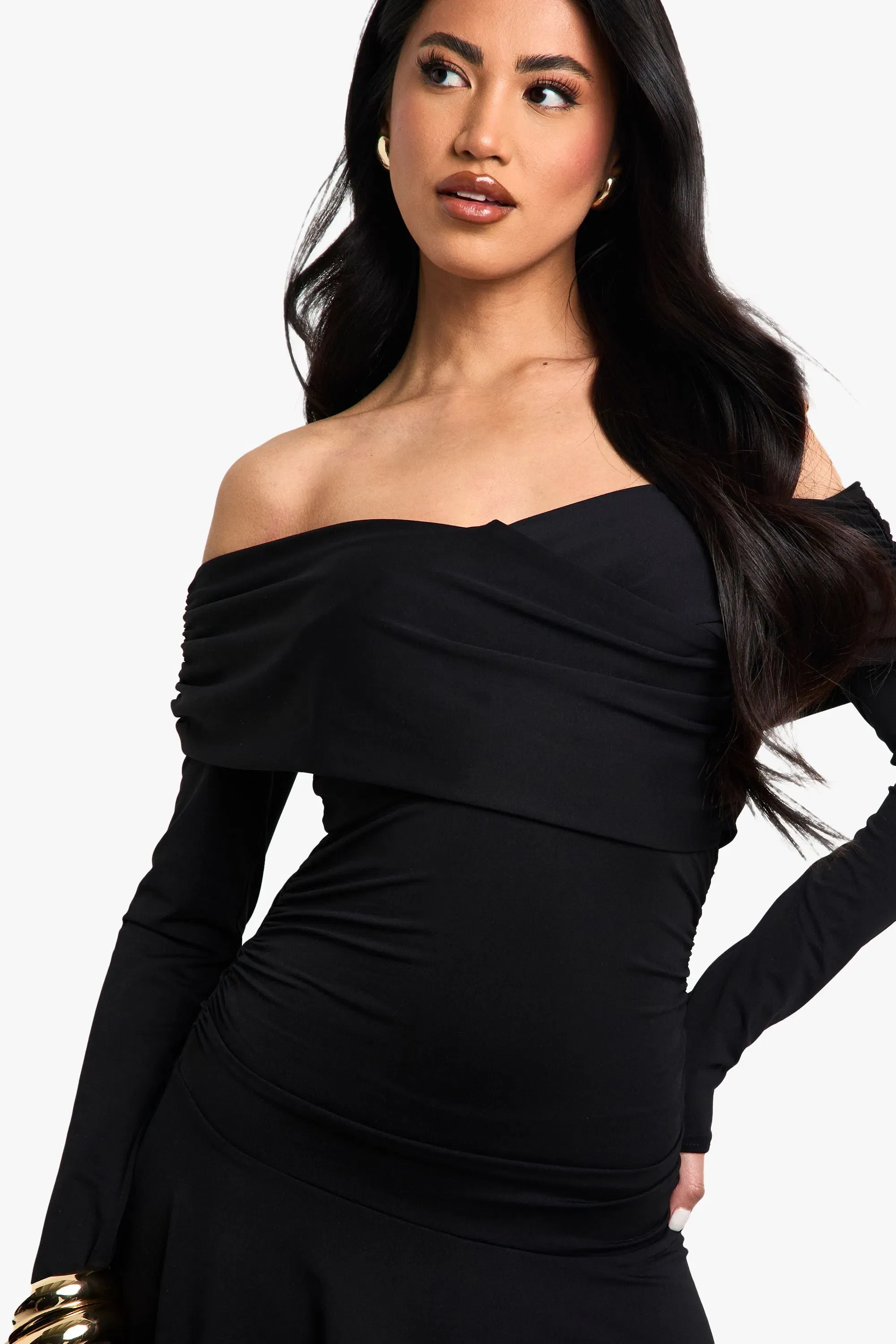 Soft Touch Twist Skater Dress