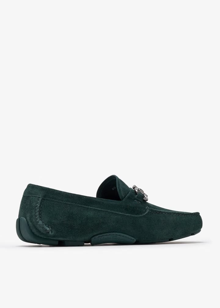 Ferragamo Gancini driving loafers