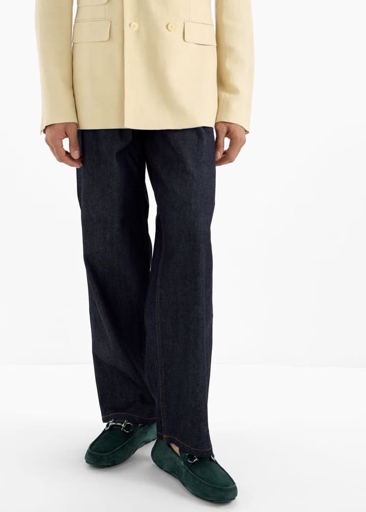 Ferragamo Gancini driving loafers