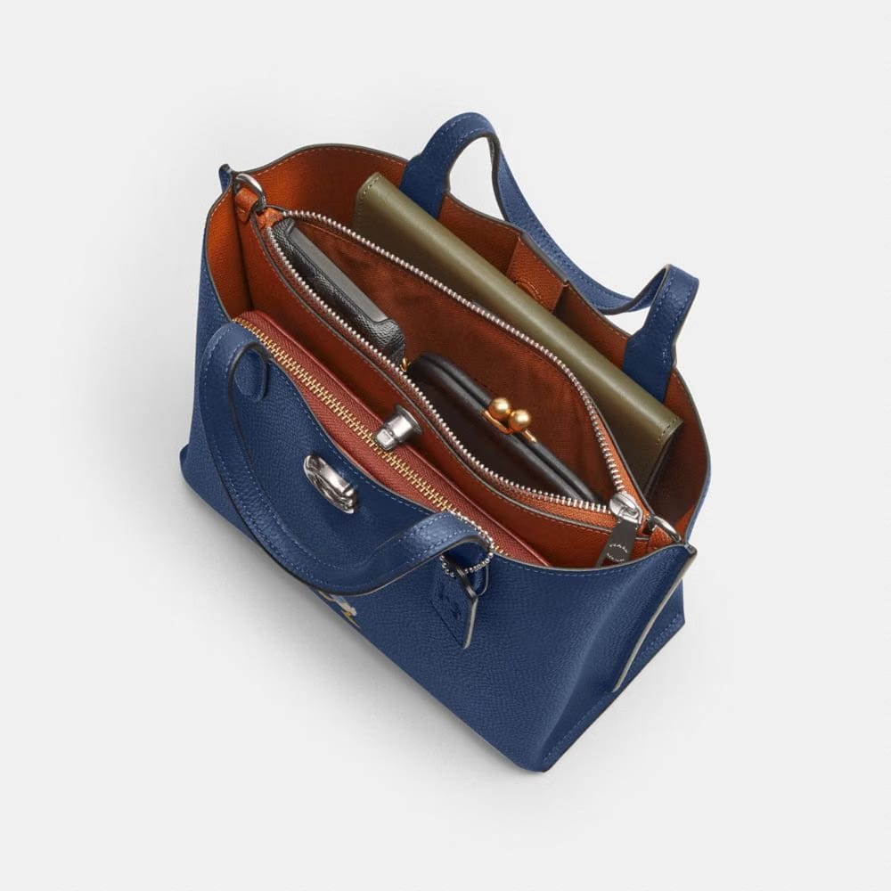 Disney X Coach Willow Tote Bag 24 With Donald Duck