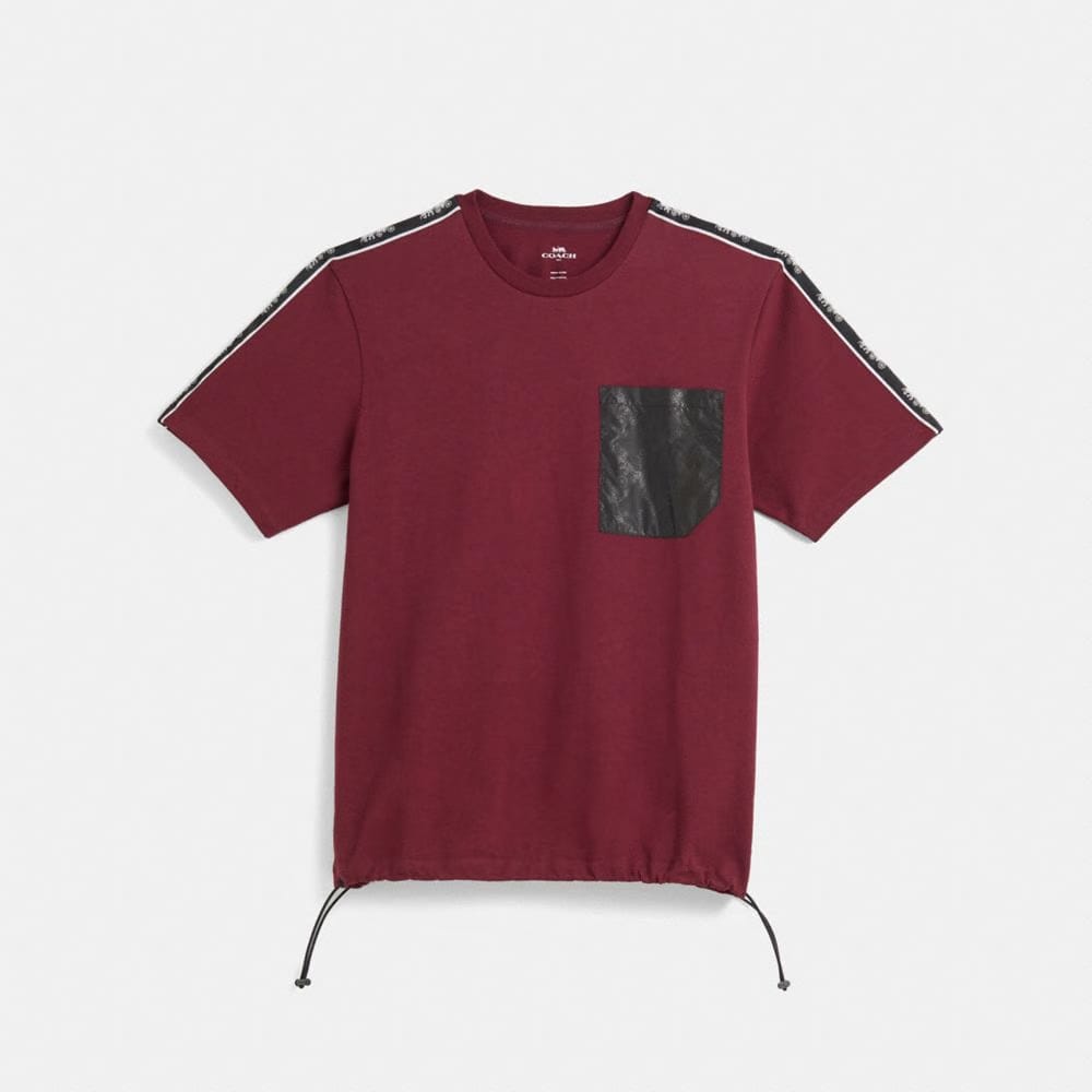 Restored Horse And Carriage Pocket T-Shirt