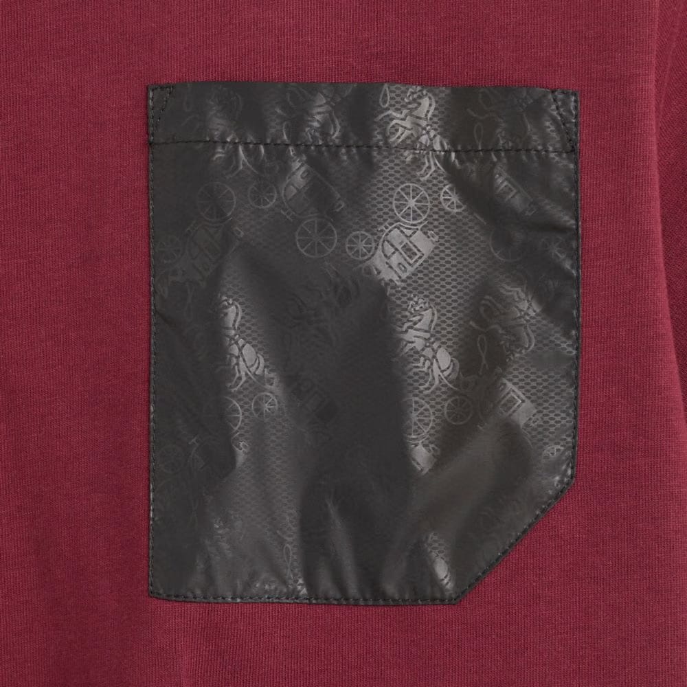 Restored Horse And Carriage Pocket T-Shirt